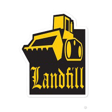 Load image into Gallery viewer, "Landfill Bulldozer" Stickers