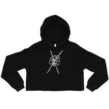 Load image into Gallery viewer, Anti-World Logo Crop Top Hoodie