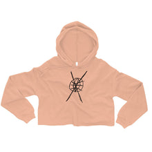 Load image into Gallery viewer, Anti-World Logo Crop Top Hoodie