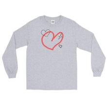 Load image into Gallery viewer, "Many Hearts" Long Sleeve T-Shirt