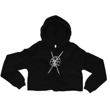 Load image into Gallery viewer, Anti-World Logo Crop Top Hoodie