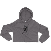 Load image into Gallery viewer, Anti-World Logo Crop Top Hoodie